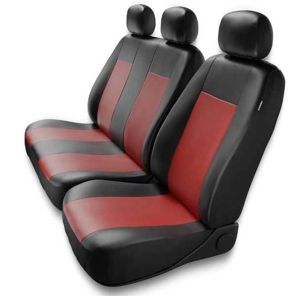 Universelle sædebetræk til biler til Mercedes-Benz Sprinter I, II, III, IV (1995-....) - röd