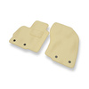 Velour gulvmåtter til Citroen C4 Aircross SUV (2012-2017) - beige