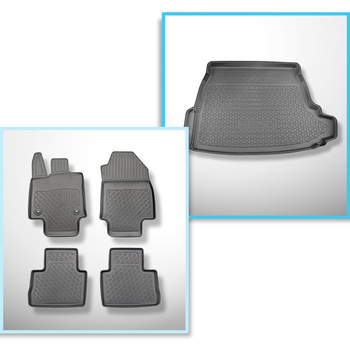 Bagagerumsmåtte og bilmåttesæt TPE PREMIUM skræddersyet til: Suzuki Across SUV (