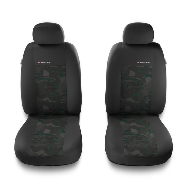 Universelle sædebetræk til biler til Ford Transit Connect I, II, III, IV (2009-....) - grön