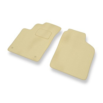 Velour gulvmåtter til Kia Picanto I (2004-2010) - beige