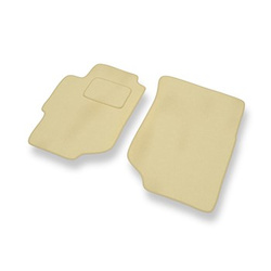 Velour gulvmåtter til Honda Accord VI Coupé, Sedan, Tourer (1998-2002) - beige