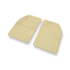 Velour gulvmåtter til Renault Kangoo I Varevogn (1997-2007) - beige