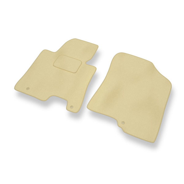 Velour gulvmåtter til Kia Ceed II Hatchback, Stationcar (2012-2018) - beige