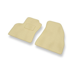 Velour gulvmåtter til Citroen Nemo Varevogn (2007-2017) - beige