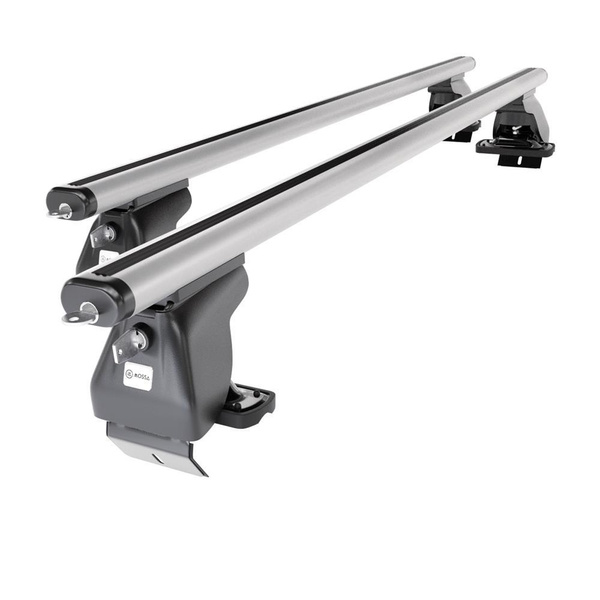 Tagbagagebærer til bil Renault Captur I SUV (2013-2019) - sølv bagagebærer til taget - lastholder - tagholder - uden monteringselementer - Aluminium