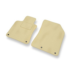 Velour gulvmåtter til Peugeot 308 II (Hatchback) (2013-2021) - beige