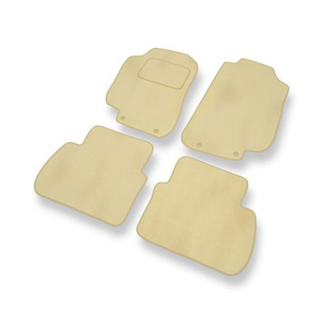 Velour gulvmåtter til Saab 9-5 I Stationcar, Sedan (1997-2010) - beige