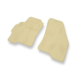Velour gulvmåtter til Ford Mondeo II Hatchback, Stationcar, Sedan (1996-2000) - beige