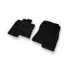 Velour gulvmåtter til Mitsubishi Pajero III SUV (1999-2006) 3 døre - sort