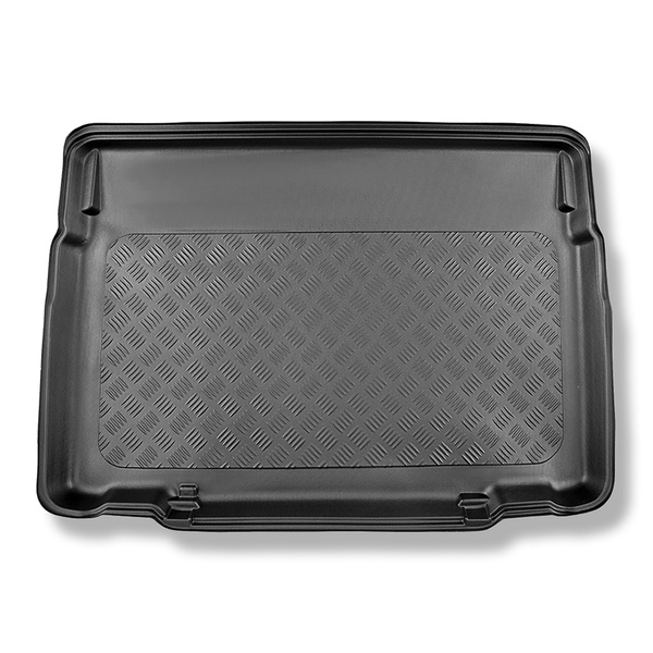 Gulvmåtte til bagagerum Citroen C3 Aircross II SUV (11.2017-2024) - nederste bagagerum; bevægeligt gulv i nederste position eller uden bevægeligt gulv; foldbare og bevægelig bagsæder