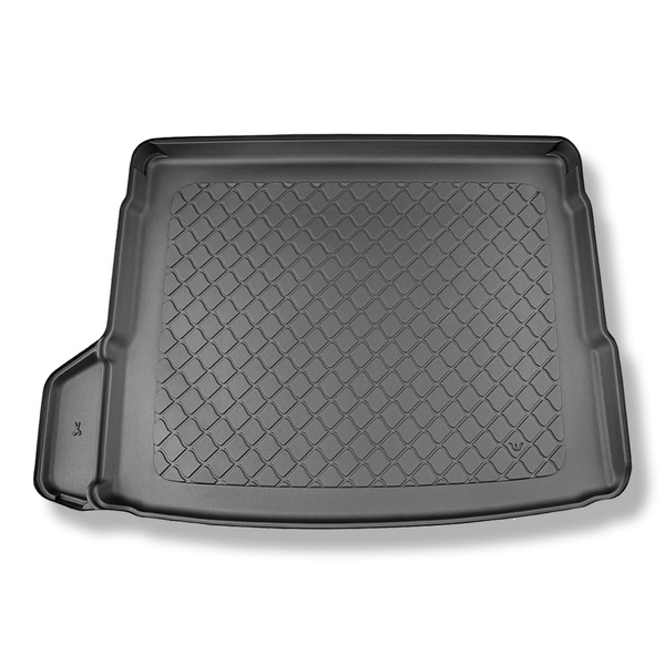 Gulvmåtte til bagagerum BMW X3 (G45) mild hybrid 48 V SUV (11.2024-....) - Venstre fordybning fjernbar i modeller med sidenet