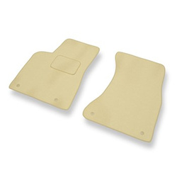 Velour gulvmåtter til Audi Q5 I 8R SUV (2008-2016) - beige