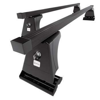 Tagbagagebærer til bil Citroen C5 Sedan (2008-2017) - sort bagagebærer til taget