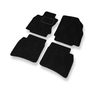 Velour gulvmåtter til Nissan Note E11 Minivan (2004-2013) - sort