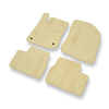 Velour gulvmåtter til Peugeot 208 Hatchback (2012-2019) - beige