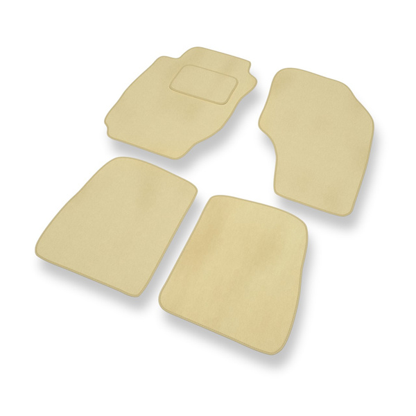 Velour gulvmåtter til Toyota RAV4 I SUV (1994-2000) - beige