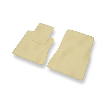 Velour gulvmåtter til Mercedes-Benz CL W140 Coupé (1992-2000) - beige