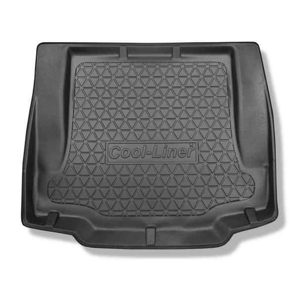 Gulvmåtte til bagagerum BMW 1-serie E87 Hatchback (09.2004-2011) - uden venstre og højre fordybning