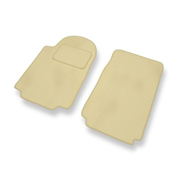 Velour gulvmåtter til Alfa Romeo 75 Sedan (1985-1992) - beige
