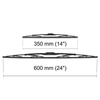 Vinduesviskere til forruden til Honda Civic VII Hatchback (02.2001-12.2005) - Standard viskerblade