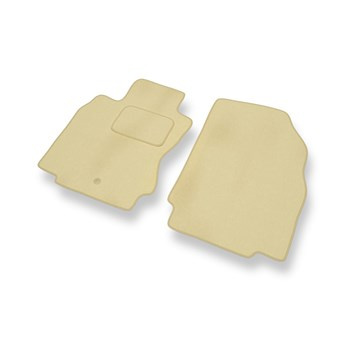Velour gulvmåtter til Nissan Note E11 Minivan (2004-2013) - beige