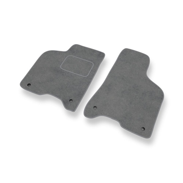 Velour gulvmåtter til Volkswagen Lupo I Hatchback (1998-2005) - grå