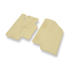 Velour gulvmåtter til Kia Optima III Stationcar, Sedan (2011-2014) - beige