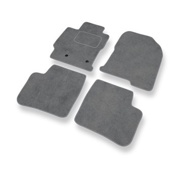Velour gulvmåtter til Toyota Prius II Liftback (2002-2009) - grå