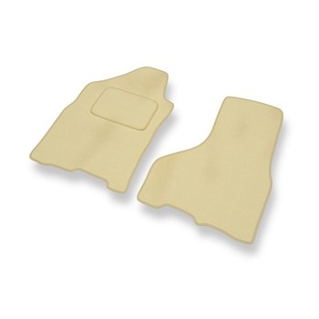 Velour gulvmåtter til Dodge RAM IV Pick-Up (2009-2018) - beige