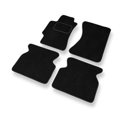 Velour gulvmåtter til Subaru Impreza II Stationcar, Sedan (2000-2007) - sort