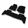 Velour gulvmåtter til Toyota Land Cruiser J100 SUV (1998-2007) - sort