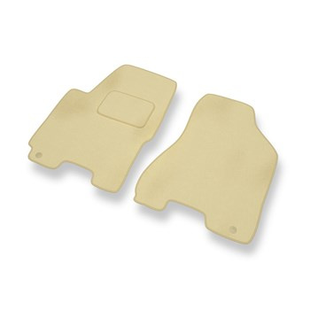Velour gulvmåtter til Kia Sportage II (2004-2010) - beige
