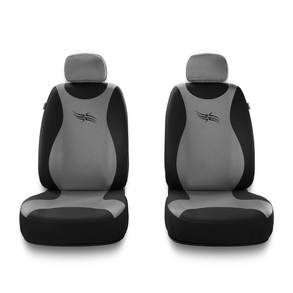 Universelle sædebetræk til biler til BMW X1 I, II (2009-2022) - silver