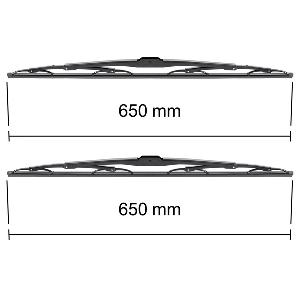 Vinduesviskere til forruden til Iveco Euro Trakker Lastbil (1993-2019) - Standard viskerblade