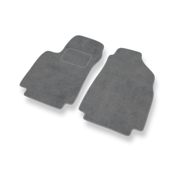 Velour gulvmåtter til Hyundai Matrix Minivan (2001-2010) - grå