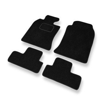 Velour gulvmåtter til Mini Cabrio I (2004-2009) - sort