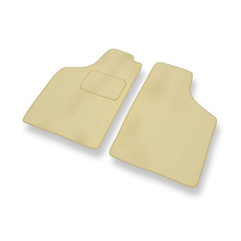 Velour gulvmåtter til Fiat Uno II Hatchback (1989-2002) - beige