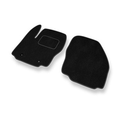 Velour gulvmåtter til Ford S-Max I Minivan (2006-2015) - sort