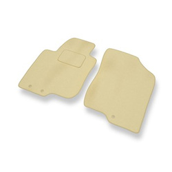 Velour gulvmåtter til Kia Ceed I (2006-2012) - beige