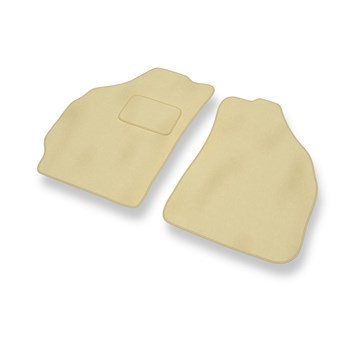Velour gulvmåtter til Daewoo Matiz Hatchback (1998-2008) - beige