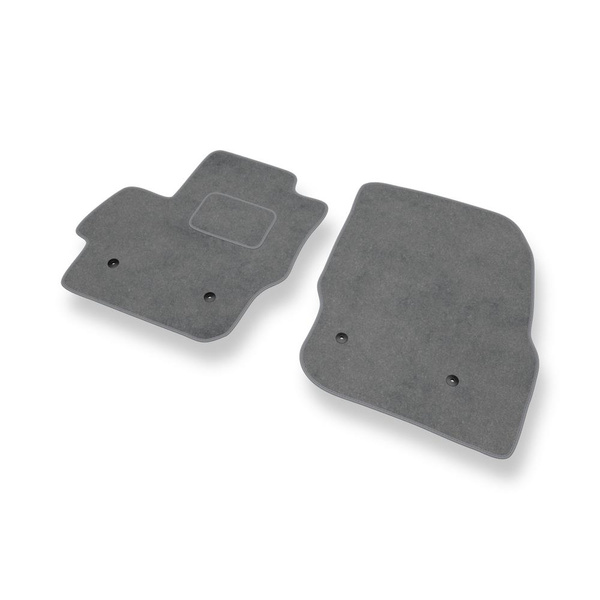 Velour gulvmåtter til Mazda 3 II Hatchback, Sedan (2009-2014) - grå