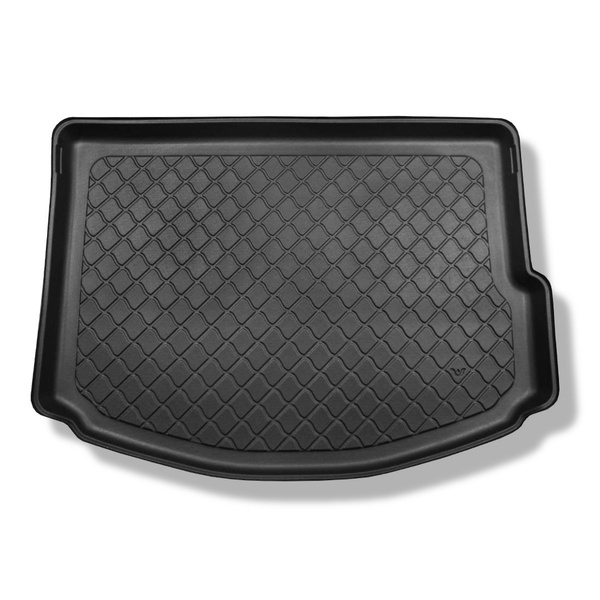 Gulvmåtte til bagagerum Renault Scenic IV Minivan (12.2016-09.2022) - 5 sæder; øverste bagagerum (ens tærskelværdi); bevægeligt gulv i øverste position
