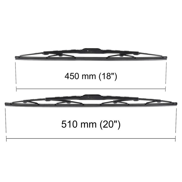 Vinduesviskere til forruden til Opel Tigra B Twin Top Cabriolet (06.2004-12.2009) - Standard viskerblade
