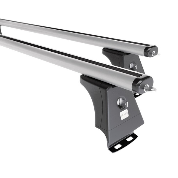 Tagbagagebærer til bil Honda CR-V SUV (2007-2011) - sølv bagagebærer til taget - lastholder - tagholder - Monteringspunkter - Aluminium