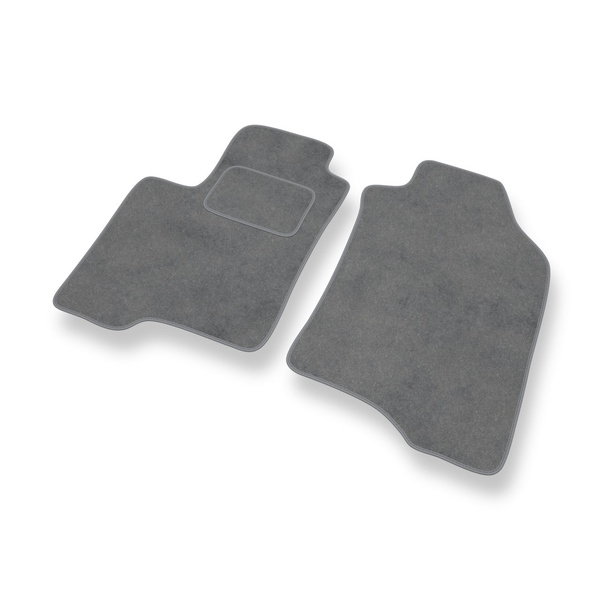 Velour gulvmåtter til Fiat Panda III Hatchback, Varevogn (2012-....) - grå