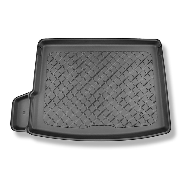 Gulvmåtte til bagagerum Mini Countryman III (U25) SUV (11.2023-....) - Venstre fordybning fjernbar i modeller med sidenet; Bagbænk bevægelig (bag - front)