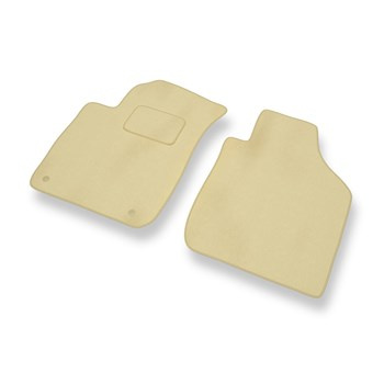 Velour gulvmåtter til Kia Rio I (2000-2005) - beige
