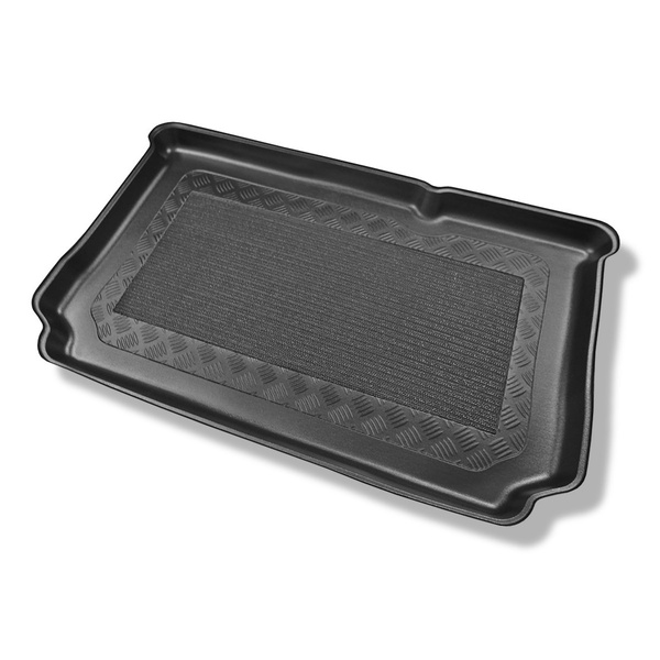 Gulvmåtte til bagagerum Ford Fiesta VIII Hatchback (07.2017-2023) - nederste bagagerum; til modeller uden bevægeligt gulv i bagagerummet; Også til Mild Hybrid