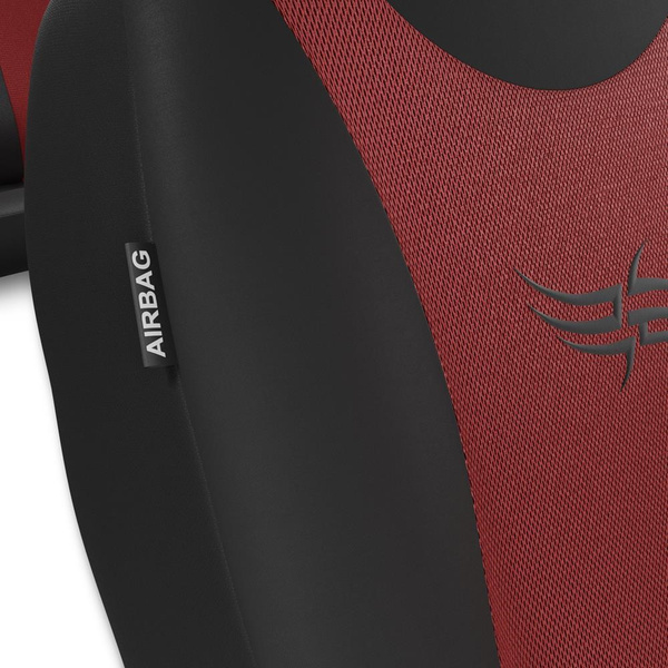 Universelle sædebetræk til biler til Skoda Rapid (2012-2019) - röd